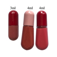 Rouge à lèvres liquide haute pigmentation en capsule 2026 News Capsule, design en capsule, logo personnalisable, ingrédient minéral