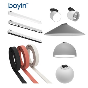 Đèn led thanh ray gắn nam châm kiểu dáng hiện đại 5 10W 24V đạt chuẩn <span class=keywords><strong>CE</strong></span> ROHS, hệ thống đèn ray chiếu sáng linh hoạt, bộ đèn trần, sản xuất bởi các nhà sản xuất đèn led. - Product Image 3