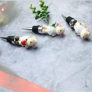 Christmas Wine Stoppers Plastic Creative Bottle Stopper Set For Holiday Gift Decor - Product Image 4
