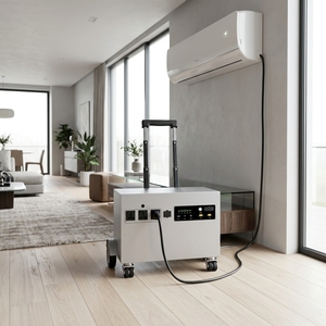 Centrale Électrique Portable 2026 3600W 5.12kWh Générateur Solaire avec Roues de Transport pour Sauvegarde Domestique Prise Personnalisée - Product Image 3