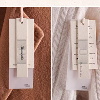 Etiqueta Colgante RFID Personalizada, Etiquetas RFID UHF, Etiquetas para Accesorios de Ropa, Etiqueta para Control de Inventario y Anti-falsificación