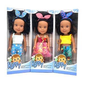 Poupée musicale en vinyle de haute qualité pour enfants, peau noire, cheveux <span class=keywords><strong>afro</strong></span>, pour filles, vente en gros - Product Image 3