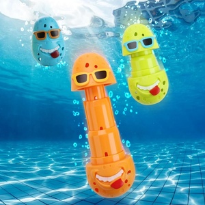 Jouets de plongée pour enfants d'été, aides à la respiration sous l'eau pour la piscine, équipement éducatif en plastique noir unisexe - Product Image 4