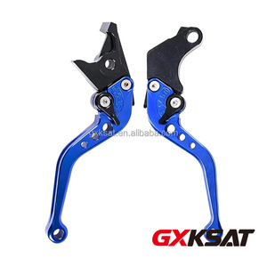 GXKSAT - Palanca de Embrague CNC de Alta Calidad para Scooter, Palanca de Freno de Disco para Motocicleta, Compatible con VTR250 CB400 <span class=keywords><strong>VTR</strong></span> 250 CB <span class=keywords><strong>400</strong></span> - Product Image 5