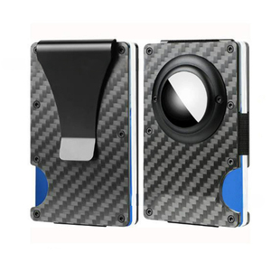 กระเป๋าสตางค์มินิมอลอลูมิเนียมป้องกัน RFID พิมพ์ลายด้วยเลเซอร์สำหรับผู้ชาย - Product Image 6
