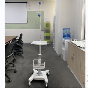 Carro de ventilador médico Carro de cánula <span class=keywords><strong>nasal</strong></span> Bipap de alto flujo para <span class=keywords><strong>humidificador</strong></span> de terapia de oxígeno con poste IV - Product Image 4