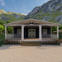 Casas Móviles de Lujo Ligeras Prefabricadas de Rápido Ensamblaje para Exteriores al por Mayor, Casas Móviles Expandibles y Desmontables de Alta Calidad