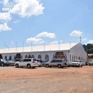 <span class=keywords><strong>Tente</strong></span> de réception de mariage pour 500 personnes, grande <span class=keywords><strong>tente</strong></span> d'église blanche au Nigéria - Product Image 2