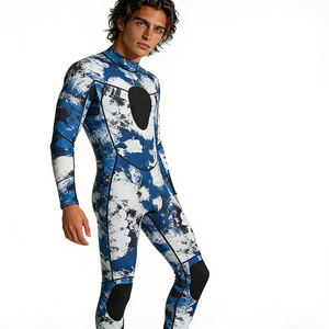 Combinaison de plongée pour homme en néoprène camouflage de haute qualité, imprimé camouflage, pour la pêche <span class=keywords><strong>au</strong></span> <span class=keywords><strong>harpon</strong></span> en haute mer - Product Image 2