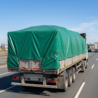 Bâche en tissu occultant enduit de PVC laminé haute résistance, imperméable et robuste pour la protection extérieure et les tentes industrielles