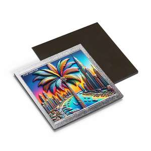 Imanes Fotográficos de Diseño Personalizado de Alta Gama, Imán para Refrigerador de Dubái con Estampado en Relieve - Product Image 2
