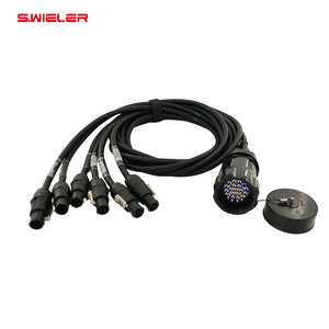<span class=keywords><strong>Cable</strong></span> flexible de 19 pines para iluminación de escenarios, conciertos, vídeo/<span class=keywords><strong>audio</strong></span>, con revestimiento de PVC, <span class=keywords><strong>cable</strong></span> de extensión de alimentación con divisor Powercon True 1 SAC3FX - Product Image 1