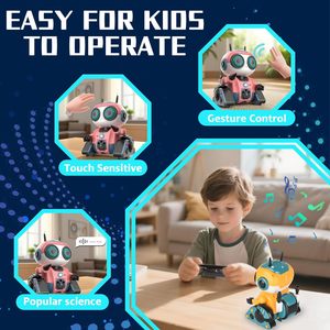 Ept 2.4 Gam điều khiển từ xa Robot thông minh âm nhạc nhảy múa robot để bán lập trình Robot Kit cho trẻ em - Product Image 5