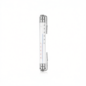 ทีเอฟเอ ดอสท์มันน์เครื่องวัดอุณหภูมิหน้าต่างโลหะ 10 ชิ้น วัดอุณหภูมิภายในและภายนอกอาคาร - Product Image 2