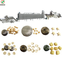 Ligne de production industrielle d'extrusion à double vis pour chips de maïs soufflé, boules de maïs et granulés de maïs