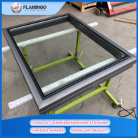 Fabricante Chino Personaliza Ventana de Techo Motorizada, Tragaluz de Vidrio Eléctrico Retráctil para Techos Planos