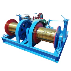 Treuil à double tambour modèle JM 2x3 tonnes, treuil électrique à double tambour 2x5 tonnes avec <span class=keywords><strong>embrayage</strong></span> - Product Image 1
