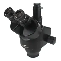 Microscope stéréo trinoculaire à double tige 35X-90X avec caméra numérique USB 48MP 4K pour réparation de téléphones portables et de cartes PCB