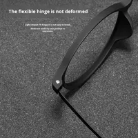 Lunettes optiques de style coréen rétro 3050, monture complète, lot mixte, ultra-légères, lunettes pour hommes, verres classiques, monture solide pour myopie