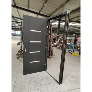 TECHTOP中国制造商2022高品质门外钢门用于公寓主前防盗门