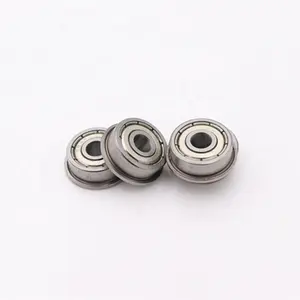 דיוק גבוה 1cm כדור נושאות 3*10*4mm F623ZZ מיני אוגן נושאות