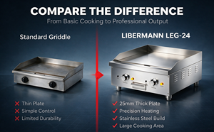 Grill électrique professionnel moderne <span class=keywords><strong>en</strong></span> acier inoxydable de qualité supérieure avec contrôle de la température, plaque de cuisson plate, cuisinière, <span class=keywords><strong>plancha</strong></span> pour cuisson extérieure - Product Image 4