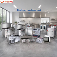 Cuisinière à gaz de comptoir 36 pouces avec plaque de cuisson et gril à pierres de lave 3-en-1, cuisinière à gaz commerciale combinée avec plaque de cuisson