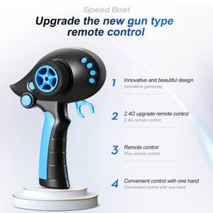 Adult RC Racing Speed <b>Boat</b> Brushless 40km/h Auto-Righting Performance Rocket-Like Speed App-<b>Controlled</b> 200m <b>Remote</b> Distance - Product Image 3