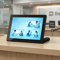 Tableta Industrial de 8 Pulgadas con Pantalla Táctil, Rockchip RK3588, Android 13, 4GB, Wi-Fi, Sistema de Gestión de Colas, OEM, ODM