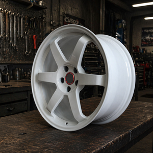 Jantes en aluminium haute performance GS, jantes sport forgées, 5x100 5x112 5x114.3 PCD 17 18 19 20 21 pouces, jantes blanches pour GTR <span class=keywords><strong>BMW</strong></span> - Product Image 1