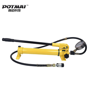 CP-700 (metre ile) taşınabilir el kumandalı hidrolik basınç pompası 700 Bar yüksek basınçlı el pompaları - Product Image 4