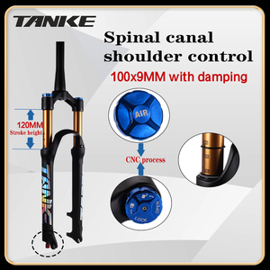 Phuộc xe đạp leo núi hợp kim Magie, phuộc khí nén, kích thước 26/27.5/29 inch, phụ kiện xe đạp, phuộc xe đạp địa hình - Product Image 5