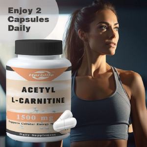 Cápsulas de Acetil L-Carnitina 1500mg de Alta Potencia, Suplemento Deportivo Personalizable, Venta al por Mayor, 120 Unidades, Apoya la Producción de Energía - Product Image 6