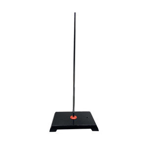 Laboratory Support <b>Frame</b> Cast Iron Square Base <b>Large</b> Rod Adjustable Stand - Product Image 1
