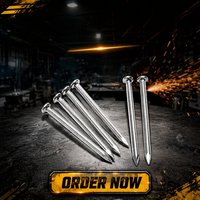 # 45 clous en béton galvanisés 3/4"-5" X 7-14BWG, fixateur de construction, approvisionnement direct usine et prix de gros