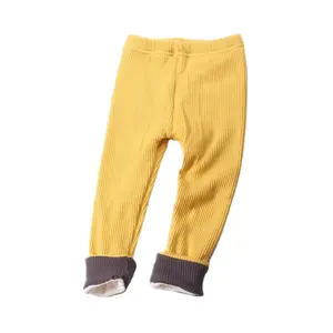 Meisje Legging Winter Thicken Stack Broek Voor Baby Meisjes Peuter K Leggings Warme Fluwelen Fleece Zachte Elastische Broek