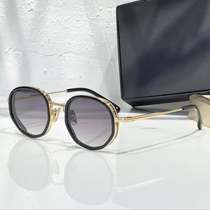 <span class=keywords><strong>GINA</strong></span> Retro Gafas de Sol de alta sensibilidad para mujeres y hombres UV400 Luz de lujo para el hogar Vacaciones Fotografía callejera Fiestas - Product Image 2