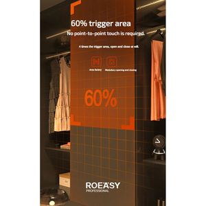 Roeasy Touch Open Möbel Schrank tür Hardware Tür klappe Rück prall vorrichtung Soft Close Tür schließer Push-to-Open-System - Product Image 3