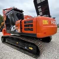 Excavatrice sur chenilles Hitachi ZX210 d'occasion, modèle 2024, poids opérationnel de 21000 kg, capacité de la benne de 1,0 m³