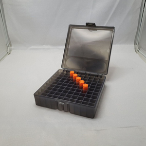 Scatola per Munizioni in Plastica da 100 Colpi con Cerniera Robusta e Chiusura a Scatto, Ideale per Ricariche, Facile da Trasportare per la Caccia - Product Image 4