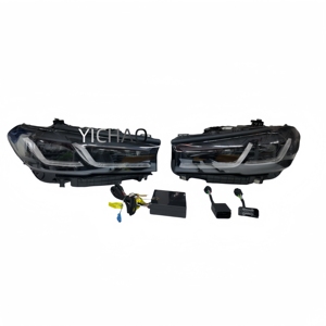 Adatto per <span class=keywords><strong>BMW</strong></span> 5 serie G30 G38 faro inferiore nero LED, colore chiaro personalizzabile - Product Image 2
