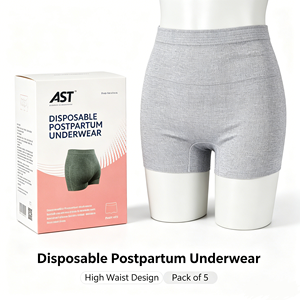 Culottes <span class=keywords><strong>jetables</strong></span> de <span class=keywords><strong>maternité</strong></span> en polyester élasthanne très extensible, respirantes, pour femmes enceintes - Vente en gros OEM - Product Image 5