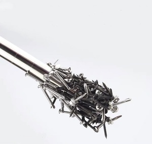 Recuperación magnética <span class=keywords><strong>con</strong></span> mango <span class=keywords><strong>de</strong></span> liberación, atractor <span class=keywords><strong>de</strong></span> metal Push-pull magnético, varillas magnéticas/barra/filtro/tubo Para limado <span class=keywords><strong>de</strong></span> <span class=keywords><strong>hierro</strong></span> limpio - Product Image 2