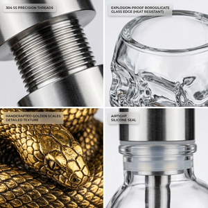 Tuyau de chicha unique en forme de tête de <span class=keywords><strong>serpent</strong></span>, nouveau design, chicha pour fumer - Product Image 4