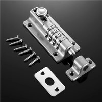 FEIHUAN usine OEM HD09 combinaison 4 serrure numérique en alliage de Zinc antivol porte tiroir boulon mot de passe serrure