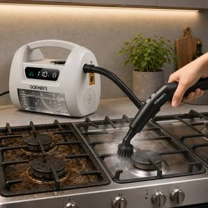 Detergente per Grasso da Cucina |   Generatore di vapore 1800W 3.5Bar 230V ° <span class=keywords><strong>F</strong></span> |   Pulizia Profonda Senza Prodotti Chimici in 30 Secondi |   Fornitore OEM Certificato CE GS RoHS - Product Image 1