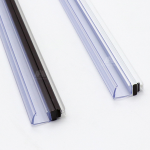 6mm 8mm 10mm 12mm Glass <strong>Door</strong> Magnetic <strong>PVC</strong> Edge <strong>Sealing</strong> <strong>Strips</strong> for Bathroom Shower <strong>Door</strong> - Product Image 3