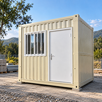 Maison conteneur préfabriquée modulaire pour bureau de chantier et logement des travailleurs
