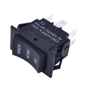 Interrupteur à bascule pour levage de plateau de <span class=keywords><strong>tondeuse</strong></span> <span class=keywords><strong>autoportée</strong></span> 1716329 1716329SM 430-930 078300000 pour Briggs & Stratton Snapper GT600 LT9500 - Product Image 2