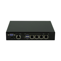 Mini PC 4 ports LAN 12e génération N100 N305 I226-V 2.5G Pare-feu Routeur sans ventilateur 1*COM POE NVMe 16 Go DDR4 Industriel PfSense OPNsense